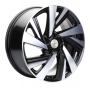 Легковой диск Khomen Wheels KHW1801 7,5x18 5x114,3 ET39 60,1 Black-FP